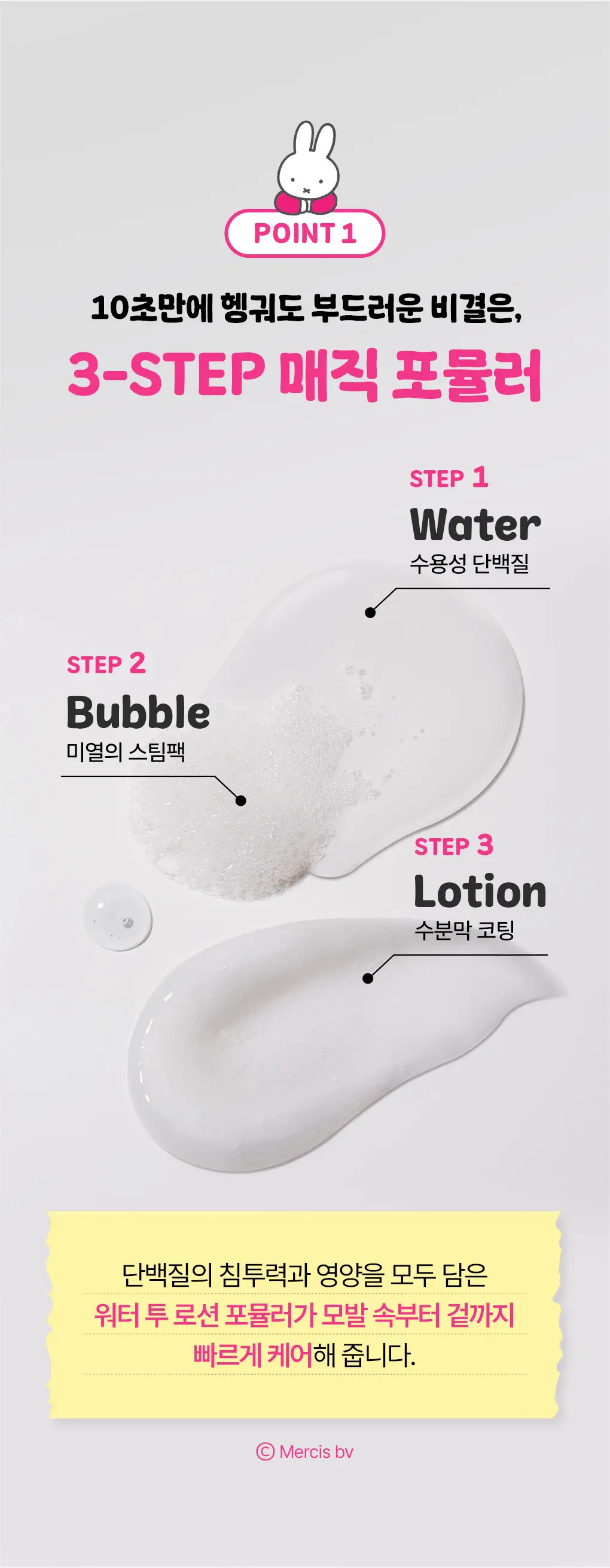 [챠미키티 에디션][손상케어] 모레모 워터 트리트먼트 미라클10 475ml 기획 4종 상세페이지 31